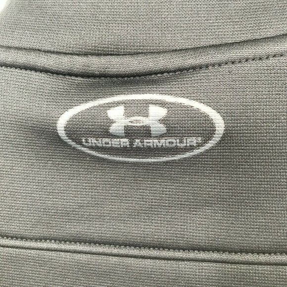 Under Armour Womens Long Sleeves 1/4 Zip Pullover Black Activewear Top Size M - Picture 9 of 10